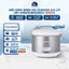 Nồi Cơm Điện Nắp Gài Cuckoo CR-1190/SIWHVNCV 2L Màu Trắng Bạc - Hàng Chính Hãng