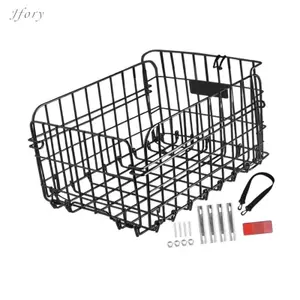 Giỏ Xe Đạp Jfory Đi Xe Đạp Dung Tích Lớn Gấp Phía Sau Dễ Dàng Lắp Đặt Xe Đạp Túi Đựng Hàng Giỏ Để Mua Sắm