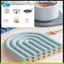 Thảm Trivet Silicon Nhiều Màu Sắc, Để Xử Lý Đĩa Nóng, Giá Đỡ Nồi Giữ Nhiệt, Chống Trơn Trượt Cho Miếng Lót Nóng, 4 Gói