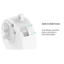 < Pluscloth > Đồ chơi lục lạc treo nôi cho bé có nhạc cổ điển Móc xoay đồng hồ Công tắc âm thanh cơ học Thanh trượt – Phụ kiện xe đẩy cho trẻ sơ sinh và trẻ mới biết đi