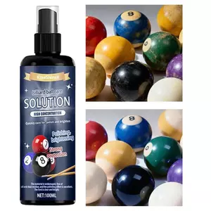 Bộ Vệ Sinh Bóng Bể Bơi 100ml Đánh Bóng Dưỡng Ẩm Xịt Làm Sạch Bi-a Bóng Cung Cấp Cho Nam Nữ Chồng jiwvn