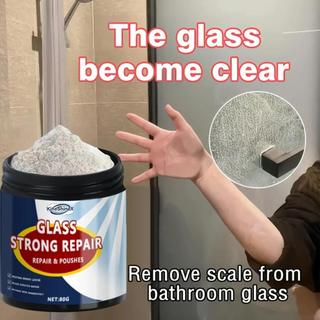 Hợp chất đánh bóng thủy tinh 80g Bột sửa chữa cửa sổ Kính ô tô Đánh bóng cho ống kính Gương đồng hồ Kính mắt haoyisvn