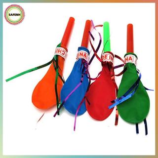 SAFENH 50 Chiếc Còi Thổi Nhiều Màu Sắc Có Bóng Bay Cho Trẻ Em Tiệc Sinh Nhật Ủng Hộ & Đồ Chơi VN