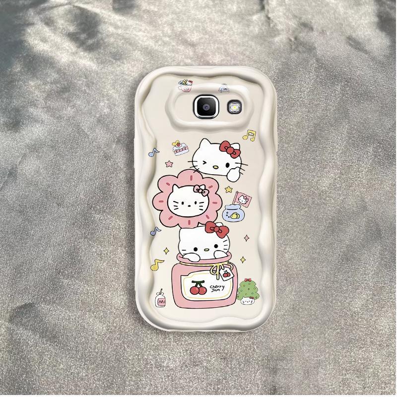 Thích Hợp Cho Samsung J7 Prime ON7 2016 Bảo Vệ 3D Mềm TPU Kitty Cat Vỏ Điện Thoại Chống Sốc