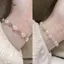 AqToCna Thời Trang Dễ Thương Hạt Hoa Vòng Tay Cho Nữ Cô Gái Đa Năng Co Giãn Có Thể Điều Chỉnh Quyến Rũ Vòng Tay Phụ Kiện Trang Sức Quà Tặng AqToCna