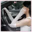 JRP Mùa Hè Dài Ngón Găng Tay Nữ Chống Nắng Tay Găng Tay Nữ Mỏng Ren Lưới Tay Áo Uv Thoáng Khí Găng Tay JRP