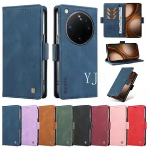 YJD Ốp Lưng Cho OPPO Find X9 Ultra Cao Cấp Da Cảm Giác Bên Da Khe Cắm Thẻ Chống Rơi Vỏ Điện Thoại