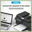 USB Bluetooth 5.4 Adapter Âm Thanh Dongle Adapter Mini USB Bộ Thu Không Dây Cho Win10 / 11 Driver Free