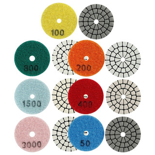 [FUXIN] Loại miếng đánh bóng khô 2 Inch 50mm cho đĩa chà nhám đá cẩm thạch Granite