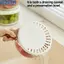 <cosyh>Dish Drainer Effortless Draining Foldable Handle Design Food-Grade Plastic