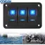 <cosyh>3 Gang Rocker Switch High-quality Toggle Switches Pre-wired Control Fans