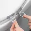TRTR 2 Chiếc Bồn Cầu Nâng Ghế Đa Năng Silicon Tự Dính Tay Cầm Cửa Tủ Tránh Chạm Vào Nắp Bồn Cầu Tay Cầm Wc Accessorie VN
