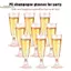 TRTR 10 Cái Dùng Một Lần Nhựa Cotail Kính Martini Trong Suốt Cốc Đỏ Kem Món Tráng Miệng Cốc Mousse Cốc Pudding Cup VN