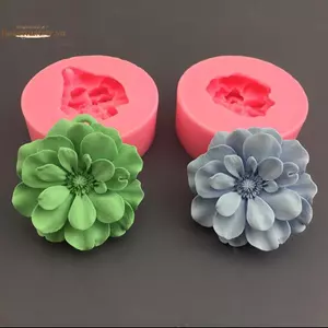TRTR Hoa Đáng Yêu Khuôn Xà Phòng Silicon DIY Fondant Bánh Cho Xà Phòng Làm Đồ Dùng 3D Handmade Bánh Fondant Trang Trí Khuôn Dụng Cụ VN