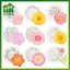 SWEET Bánh Fondant Khuôn Silicon Hoa Hồng Đào Hoa Nướng Bánh Sô Cô La Khuôn Trang Trí 15-71 n