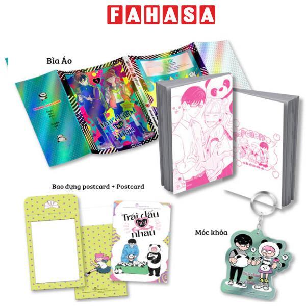 Sách - Trái Dấu Hút Nhau - Tập 1 - Special Edition - Tặng Kèm Bao Đựng Postcard + Postcard + Móc Khóa Mica