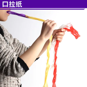 Hình Trụ Giấy Vẽ Giấy Vẽ Giấy Vẽ Ruy Băng 16m Túi Lớn Nhện Lụa Ruy Băng Ma Thuật Đạo Cụ Sân Khấu KOUV