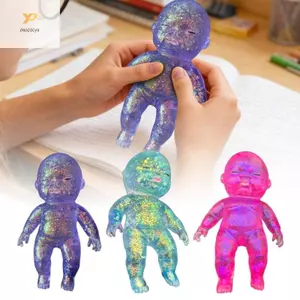 PPY Mềm Bóp Búp Bê Bé Đồ Chơi Giảm Căng Thẳng Đồ Chơi Giải Nén An Toàn Cho Trẻ Em Người Lớn