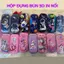 Hộp đựng bút hình Labubu, Capybara, Bb3 3D in nổi dễ thương, chống thấm nước cho học sinh-Kimbunshop22
