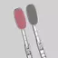 XOITU 1 Cái ABS Có Thể Gập Lại Ba Lotion Thuốc Mỡ Applicator Tay Cầm Dài Di Động Thuộc Da Cho Nam Nữ VN