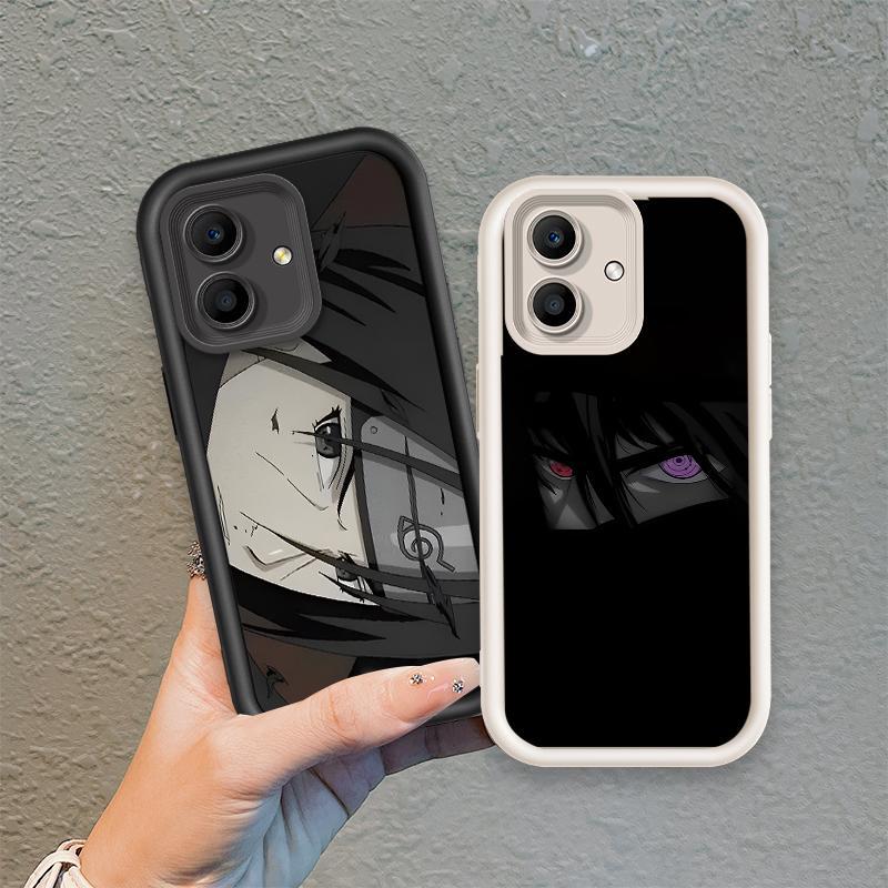 Áp dụng cho OPPO A3X 4G 5G A3 NFC 4G 5G Phim hoạt hình Silicon mềm đáng yêu Vỏ điện thoại TPU Naruto Sasuke Itachi Angel Eye Ốp lưng chống sốc