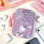 Túi lưu trữ cáp dữ liệu sạc Stellalou dễ thương Tai nghe di động Túi sắp xếp kỹ thuật số có dây kéo