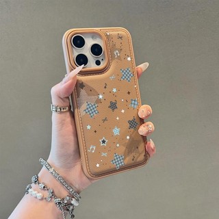 Màu xanh kiểm tra sao cho 17 16pro trường hợp iPhone 15 trống bọc trường hợp 14 13pro11 mới