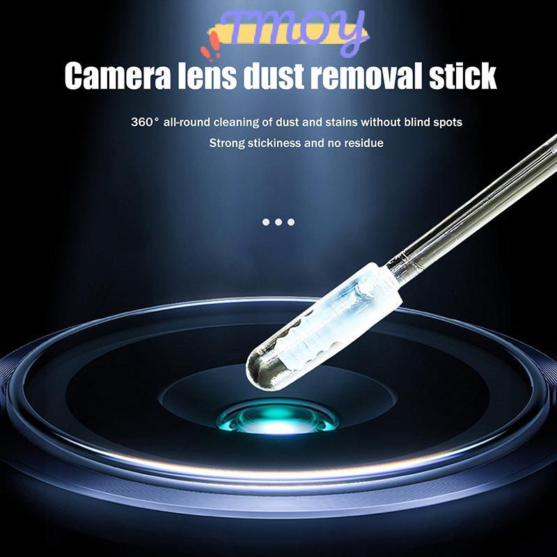 TMOY 24 Chiếc Nhựa Tổng Hợp Sti Camera Di Động Ống Kính Bụi Loại Bỏ Vân Tay Cho Điện Thoại Camera Ống Kính Dụng Cụ Làm Sạch TMOY