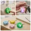 Móc khóa cỏ ba lá LED HFTOY để giảm căng thẳng và thư giãn văn phòng và du lịch có sẵn ~