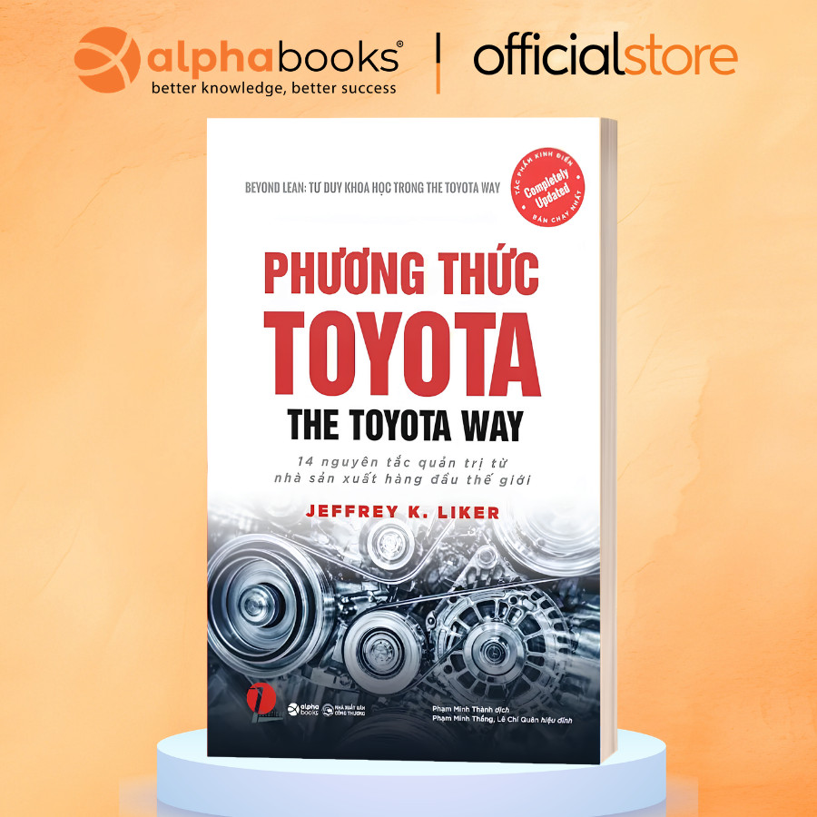 Sách - Phương Thức Toyota: 14 nguyên tắc quản trị từ nhà sản xuất hàng đầu thế giới (SDV)