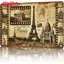 CIFbuy Vintage Paris Kim Loại Tường Ký Hiệu Retro Trang Trí Cho Gia Đình Phòng Khách Nhà Để Xe Thanh