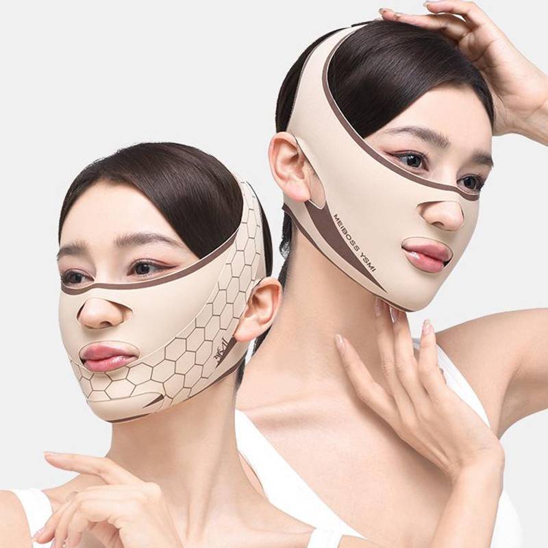 PNPIA- Chin Cheek Giảm Béo Băng Hình Chữ V Mặt nạ Nâng Mặt nạ Nâng Chống Nhăn Dây Đeo Mặt nạ Ngủ Làm Đẹp Sức Khỏe