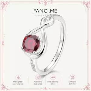 Nhẫn hứa hẹn ôm vô hạn FANCIME trên Garnet