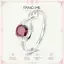 Nhẫn hứa hẹn ôm vô hạn FANCIME trên Garnet