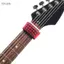 Toyuvn Fangzi 19cm Dây đàn Guitar Tắt tiếng Guitar/Bass Gear Cần đàn Tắt tiếng Bọc Phong cách Bộ giảm âm Muter cho 7 dây Bass/Điện/Acoustic/Acoustic Guitar màu đen