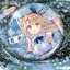 Cánh lướt gió The Angel Next Door Me Rotten - Huy hiệu ba chiều cầu vồng Shiina Mahiru 58mm