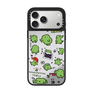 Ốp Điện Thoại Gương Từ Tính Hoạt Hình Dễ Thương Cho IPhone 17 Pro Max 17 Air 16 15 14 Plus13 12 11 Vỏ Bảo Vệ Chống Sốc