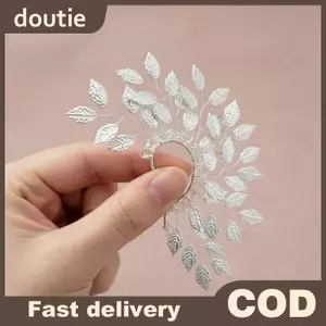 Doutie Lá Pha Lê Retro Vòng Đeo Tai Thời Trang Hợp Thời Trang Nữ Trang Sức Cho Tiệc Cưới Chụp Ảnh Sử Dụng VN