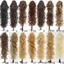 THEGIRL8B Tóc Giả Nối Dài Đuôi Ngựa Hình Móng Vuốt, Bộ Tóc Xoăn Tổng Hợp Dài, Hợp Thời Trang Với Kẹp Kẹp Giả Sóng Sâu Đuôi Ngựa Cho Nữ