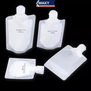 MAKY Di Động Sữa Rửa Mặt Dùng Một Lần Hộp Đựng Du Lịch Túi Đựng Mỹ Phẩm Lotion Body Wash Dầu Gội Mẫu VN