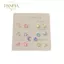 PNPIA- Fantic Fairy Đầy Màu Sắc Ngôi Sao Mặt Trăng Bông Tai Bộ Nữ Y2K Hồng Tím Trong Suốt Dễ Thương Bông Tai Trang Sức Quà Tặng