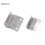 GCDHome 2 Chiếc Bản Lề Tủ 41 Mm Cửa Hành Lý Đồ Nội Thất Trang Sức Hộp Gỗ 4 Lỗ Ba Lạnh Bản Lề Trang Trí Nội Thất HOT