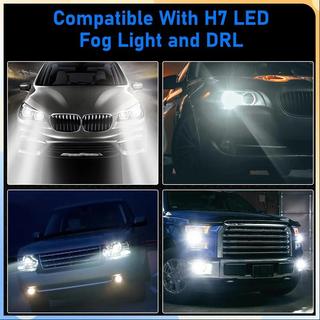 (COD) 2 Cái H7 Bộ Bóng Đèn Pha LED Đèn Sương Mù Ô Tô 110W Siêu Sáng Chùm Thấp 6000K Chống Thấm Nước Siêu Sáng Cho Phụ Kiện Xe