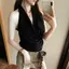 Size Lớn Béo MM Hot Girl Mùa Hè Retro Cổ Xoay Dây Bao Bụng Ôm Hơn Nhìn Bên Ngoài Dây Camisole Nữ
