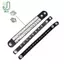 100 Chiếc Punk Spikes Vuông Kim Tự Tháp Kim Loại Đinh Tán 4 Prongs Cho Dacraft Phụ Kiện May Mặc