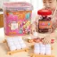 / Khuôn Đồ Chơi Đậu Phụ Handmade diy Trọn Bộ Chất Liệu Gói Giả Cô Gái Trẻ Em Nhà Chơi Đất Sét Không Độc Hại