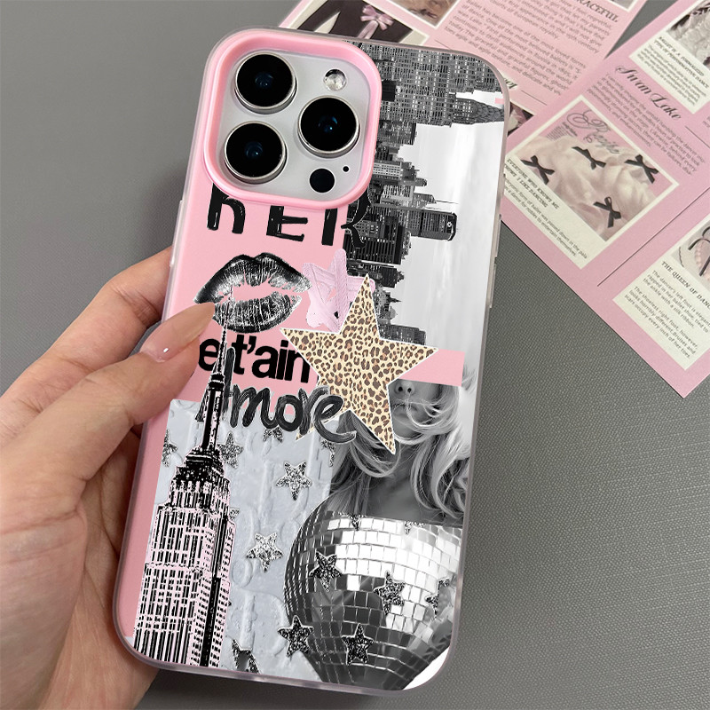 Ốp lưng điện thoại họa tiết nơ đỏ cho iPhone 17/16 Pro (Max/15/14/13/12/11)