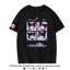 SY3 Sanrio KUROMI MELODY Áo thun cotton dày hoạt hình dễ thương mùa hè tay ngắn áo thun YS3