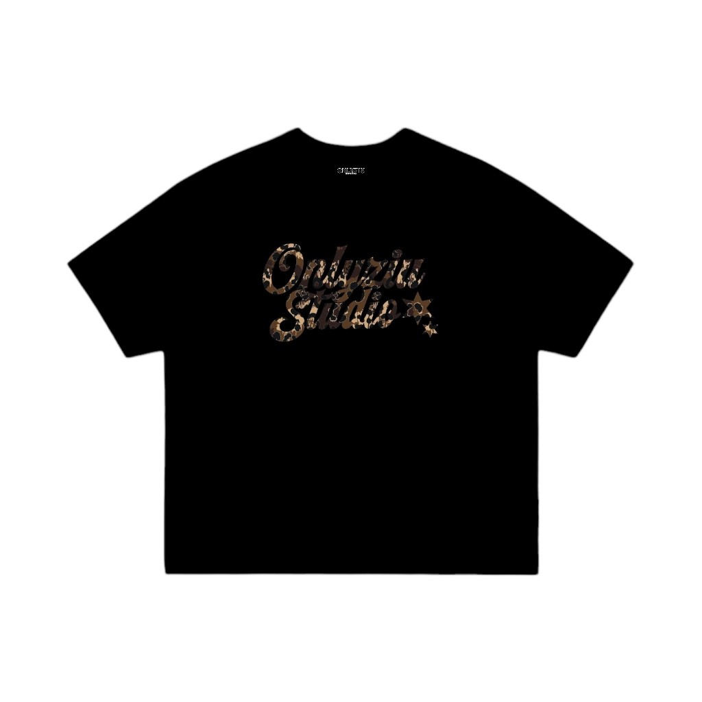 （Giao hàng 24h）Angela Áo Thun Boxy Local Brand Form Rộng  " CAMO LEOPARD " Cotton Tay Ngắn Áo Phông Form Rộng Nữ Nam