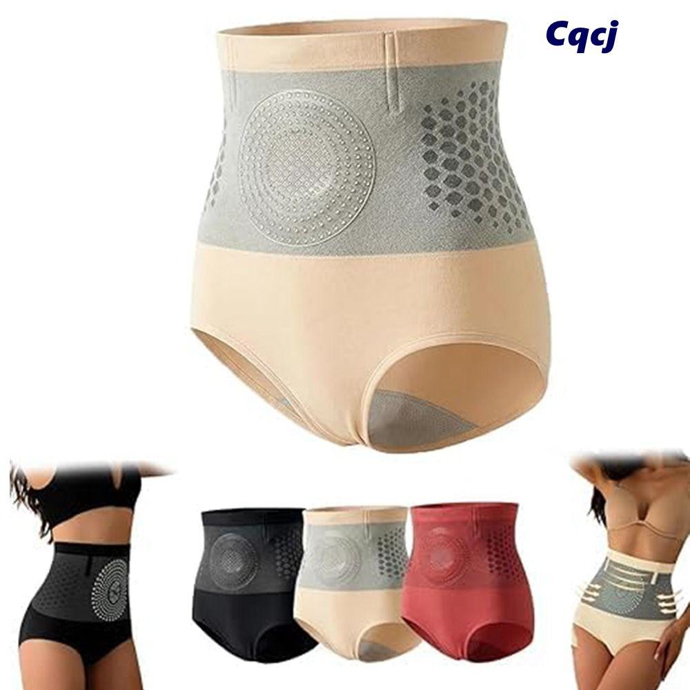 Quần short điêu khắc CQCJ, Quần lót nén eo cao co thắt bụng, Quần short boom béo điêu khắc liền mạch để tập Yoga & mặc hàng ngày